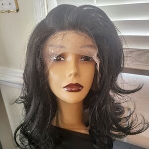 Outre Perfect Hairline FAUX SCALP HD Transparent 13"x 4" Lace Front Wig-Ella 1B